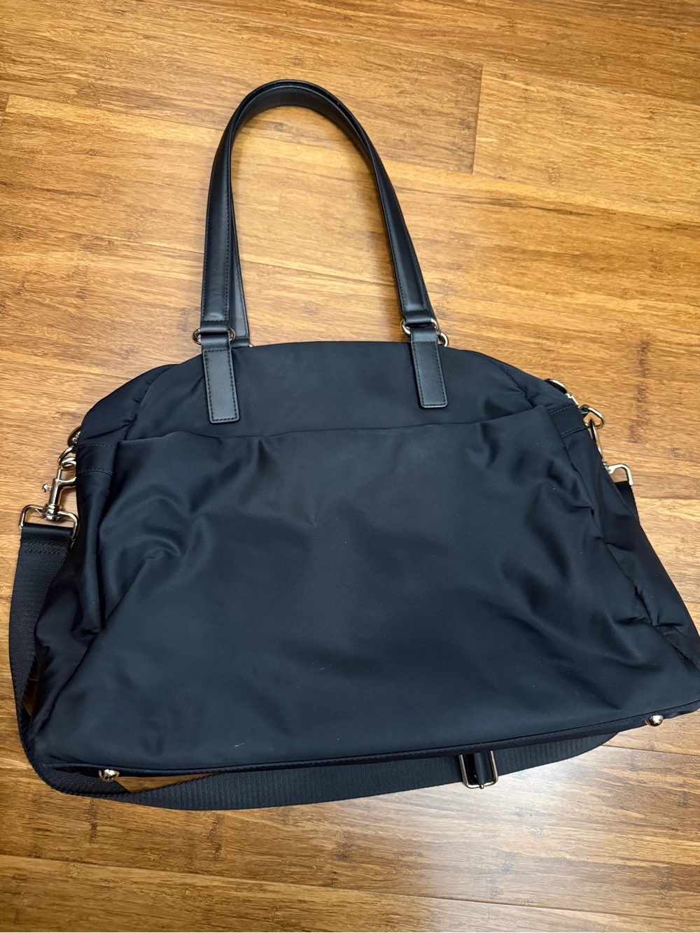 Lo & Sons Black Shoulder Tote Bag